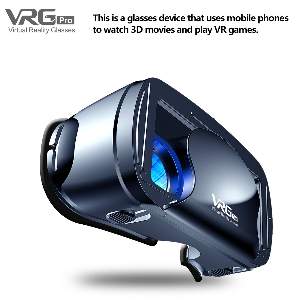Home Cinema Glasses - VRG Pro バーチャルリアリティヘッドセット スマートグラス ヘルメット スマートフォン