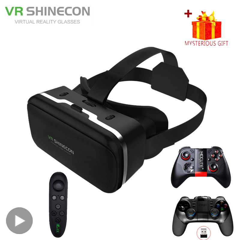 Shinecon VRメガネ 3Dバーチャルリアリティヘッド - Home Cinema Glasses のレビューと価格