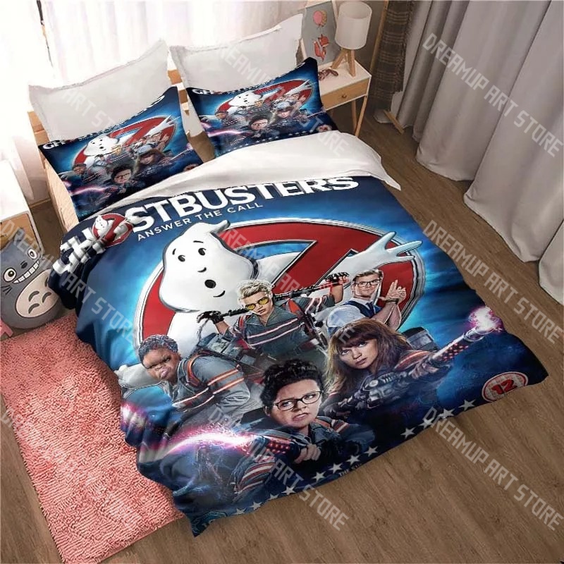 3D プリントシネマゴーストバスターズ寝具セットツインクイー - Home Cinema King のレビューと価格