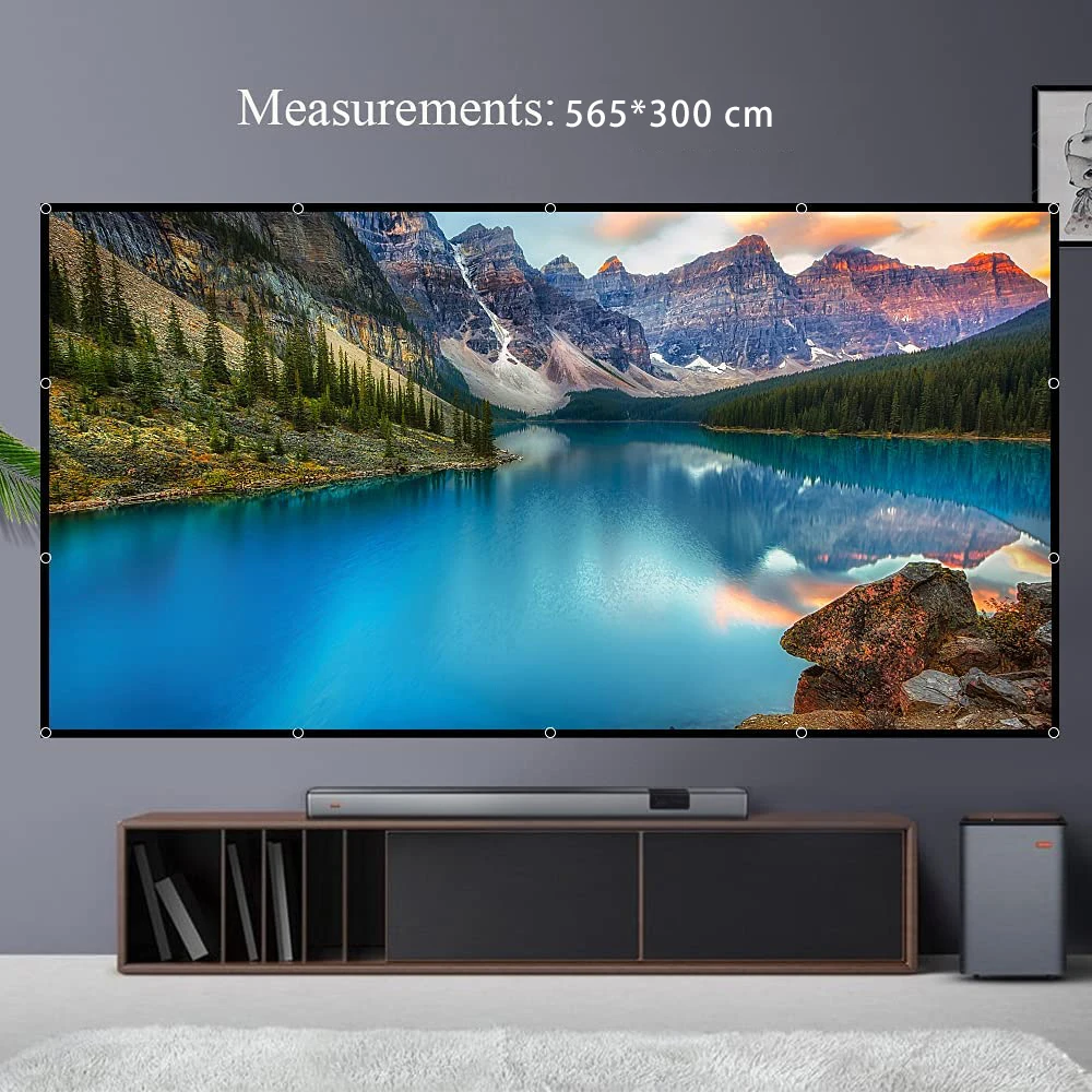 Mixito-高密度ソフトプロジェクタースクリーン、しわのな - Projector Screen 100 Inch のレビューと価格
