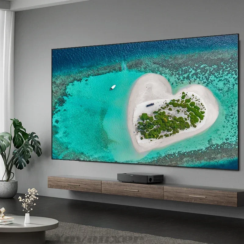 2026 HOT ALR PETクリスタル固定フレームプロジ - Projector Screen 100 Inch のレビューと価格