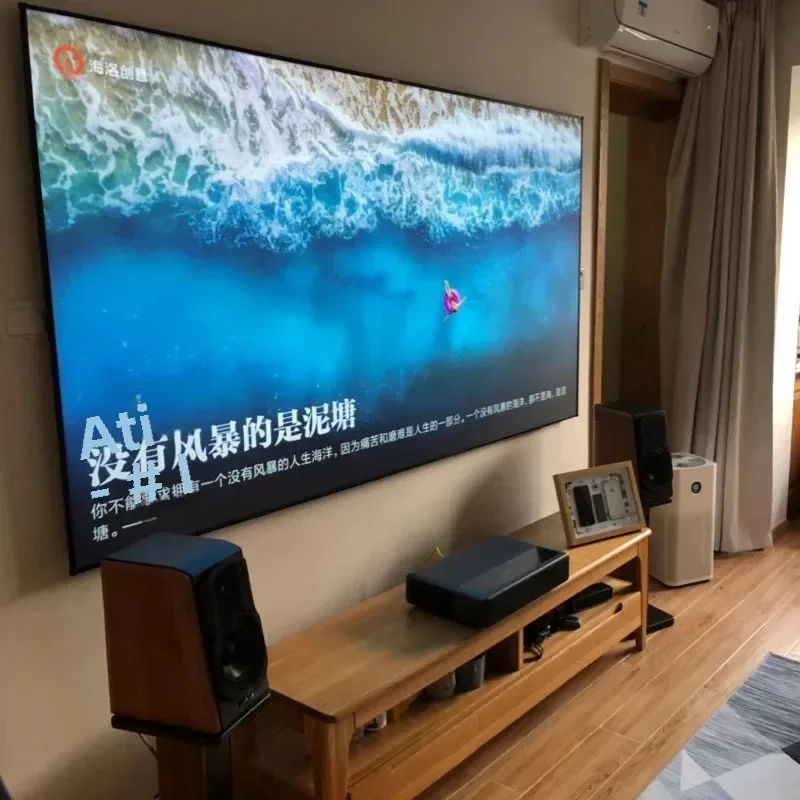 2026 HOT ALR PETクリスタル固定フレームプロジ - Projector Screen 100 Inch のレビューと価格