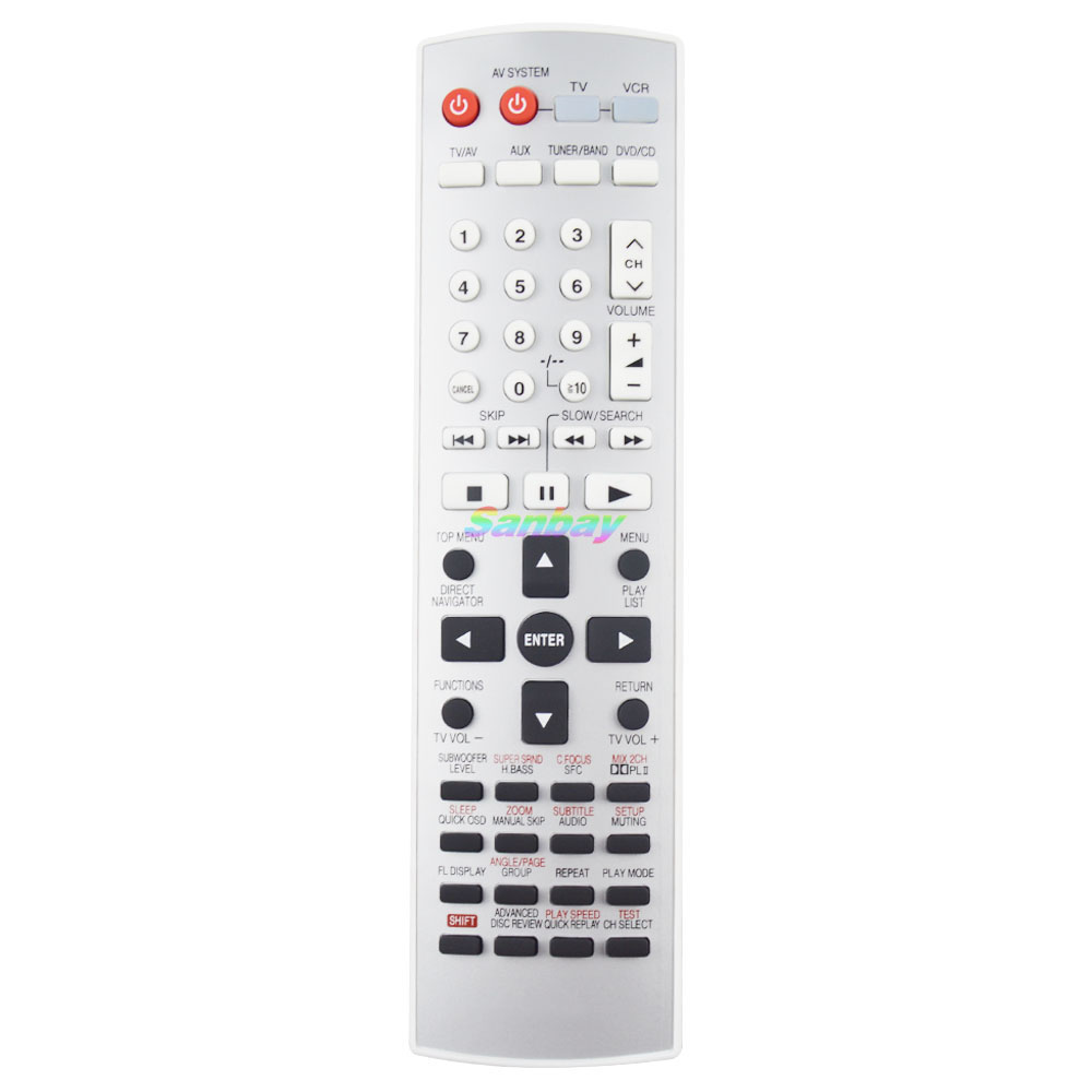パナソニック DVD ホームシアター用リモコン EUR772 - Home Cinema Panasonic のレビューと価格