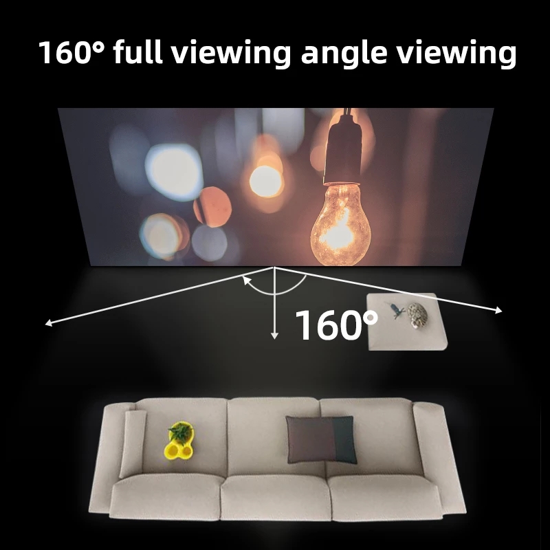 ZHNUWIE プロジェクタースクリーンホワイトグリッド抗光 - Projector Screen 100 Inch のレビューと価格