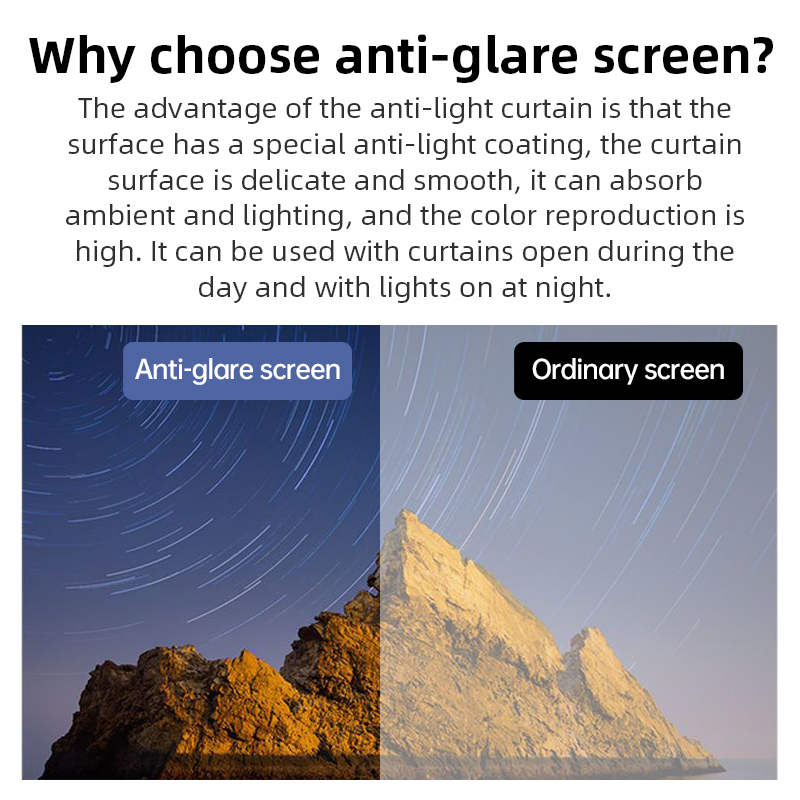 すべてのプロジェクタースクリーン用反射強化高輝度100インチ - Projector Screen 100 Inch のレビューと価格