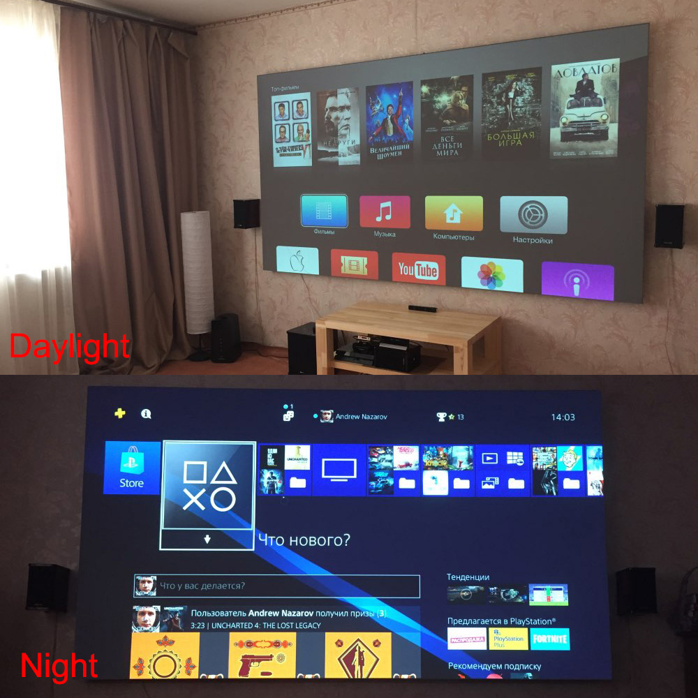 Salange プロジェクタースクリーン、60 100 12 - Projector Screen 100 Inch のレビューと価格
