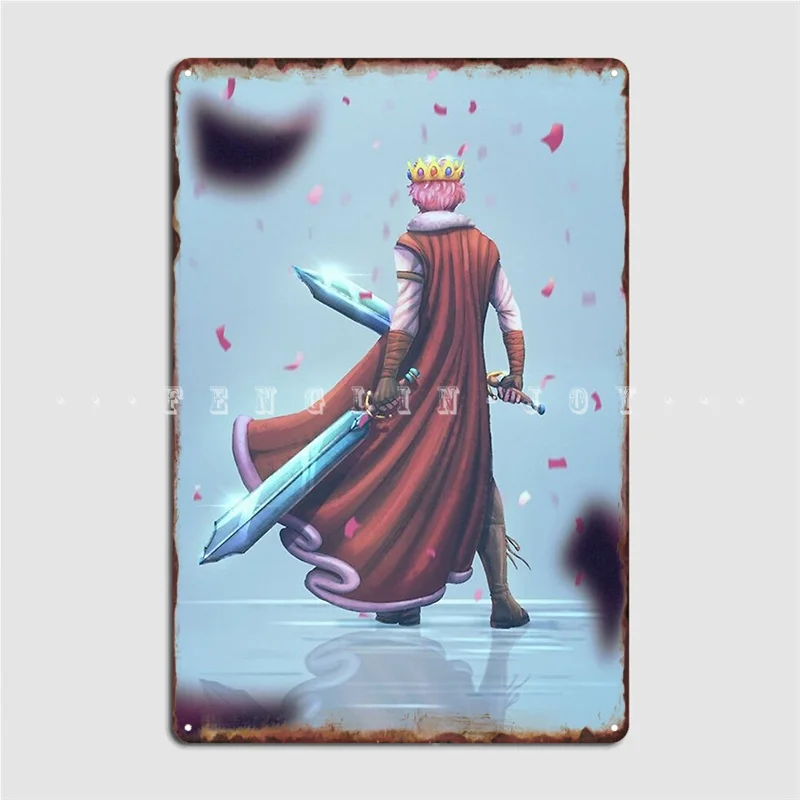 Technoblade King-ブリキのポスター,金属の飾 - Home Cinema King のレビューと価格